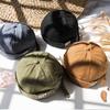 Hat Female Spring and Autumn Street Retro Landlord Hat Men's and Women's Niche Sports Melon Rind Hip Hop Yuppie Hat