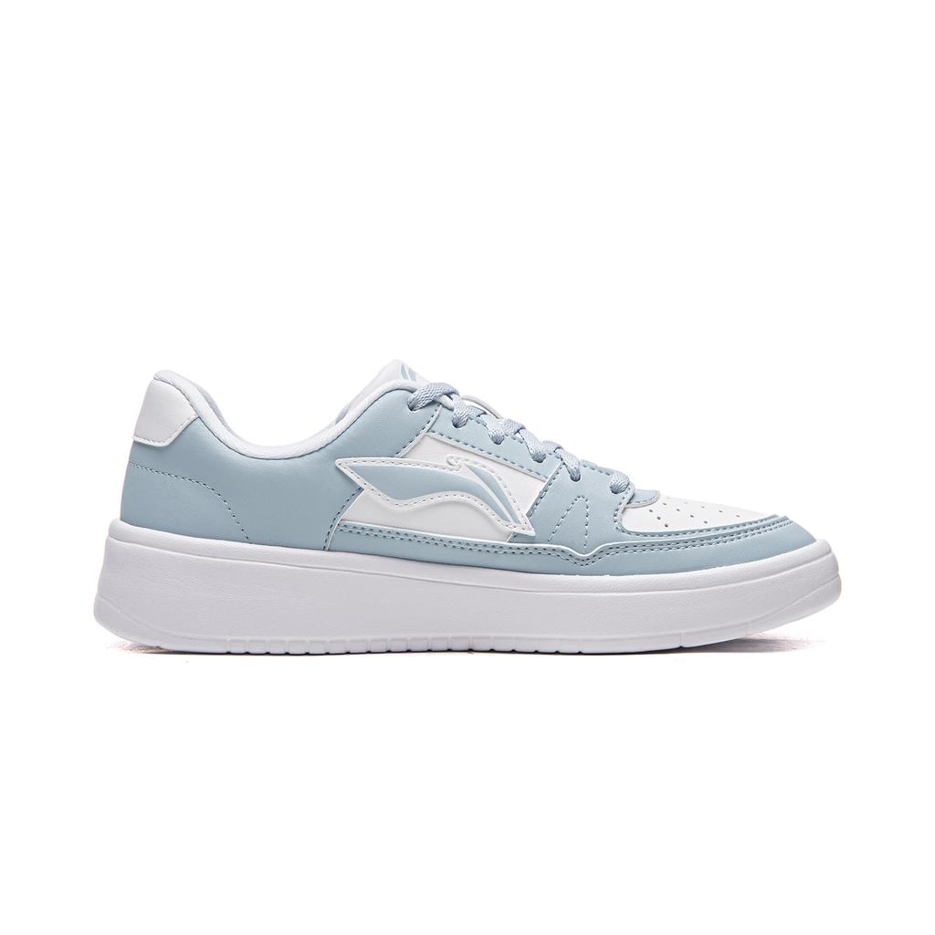 Li Ning Yue Lin 1.0 Fresh And Elegant Casual Everyday Versatile Wear Durable Lightweight Breathable Increased Height Low-Top Skate Shoes AGCV492-7