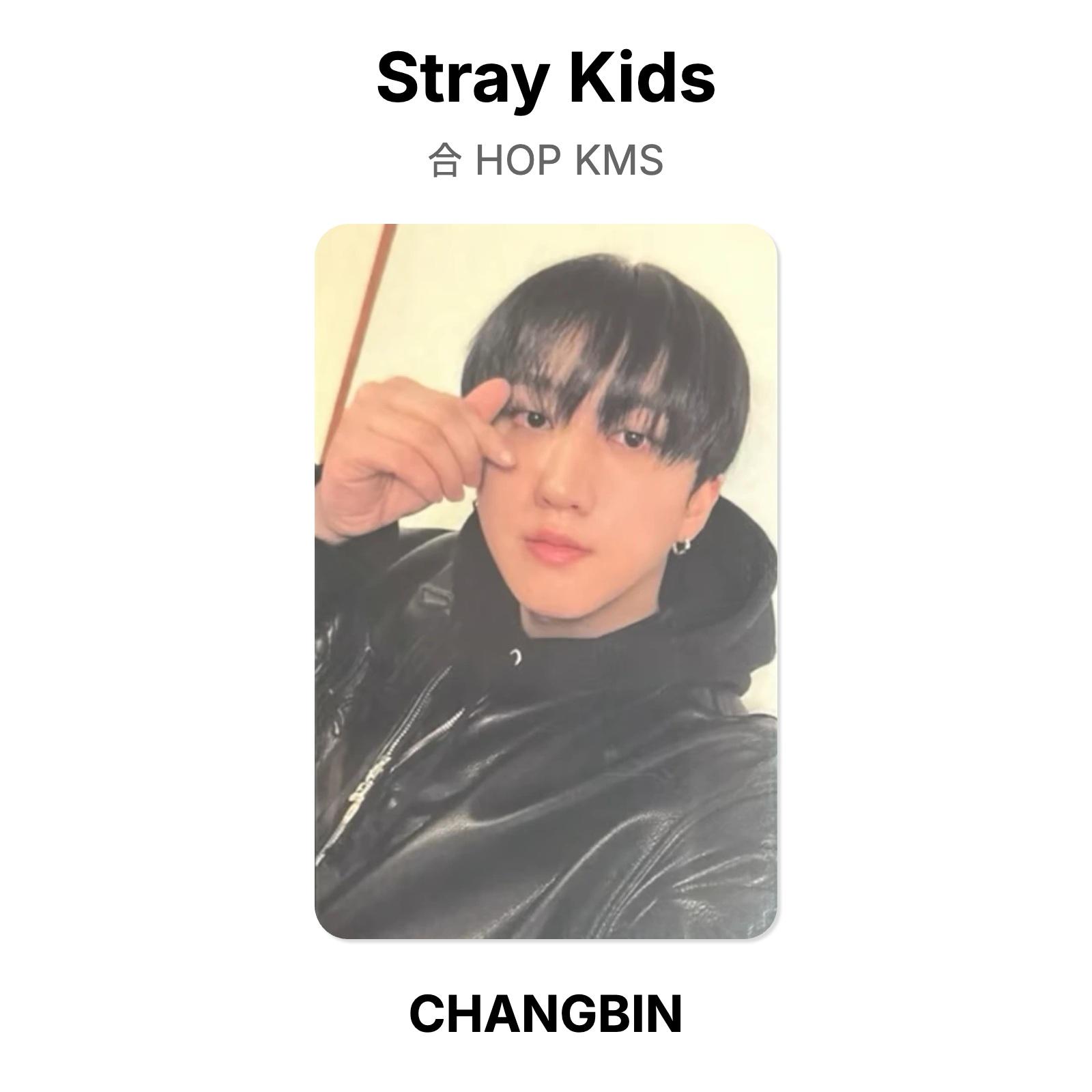 Stray Kids HOP KMS Официальная фотокарточка CHANGBIN 02