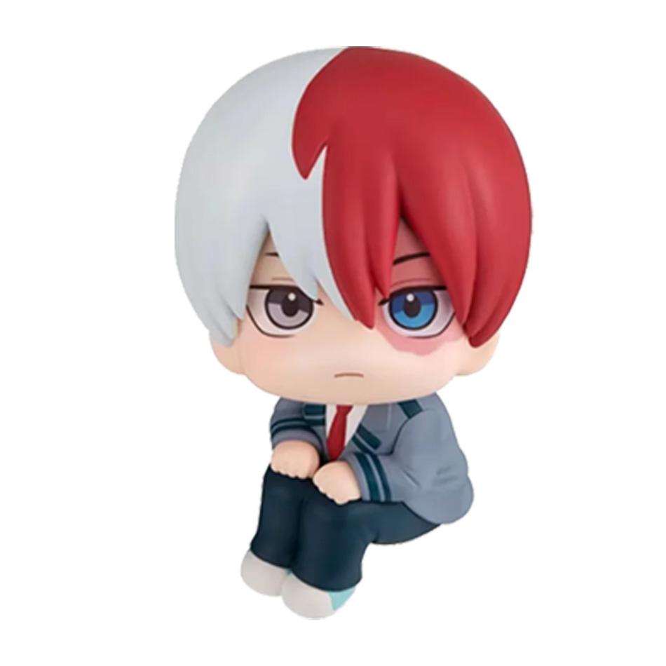 

Anime Nendoroid Bakugou Katsuki Midoriya Izuku figura bonita Todoroki So Toga Himiko modelo niños cole coche