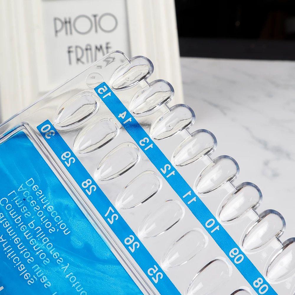 Art Tools Display Clearer Nail Art Palette UV Gel Color Card Nail Display Board Nail Color Card