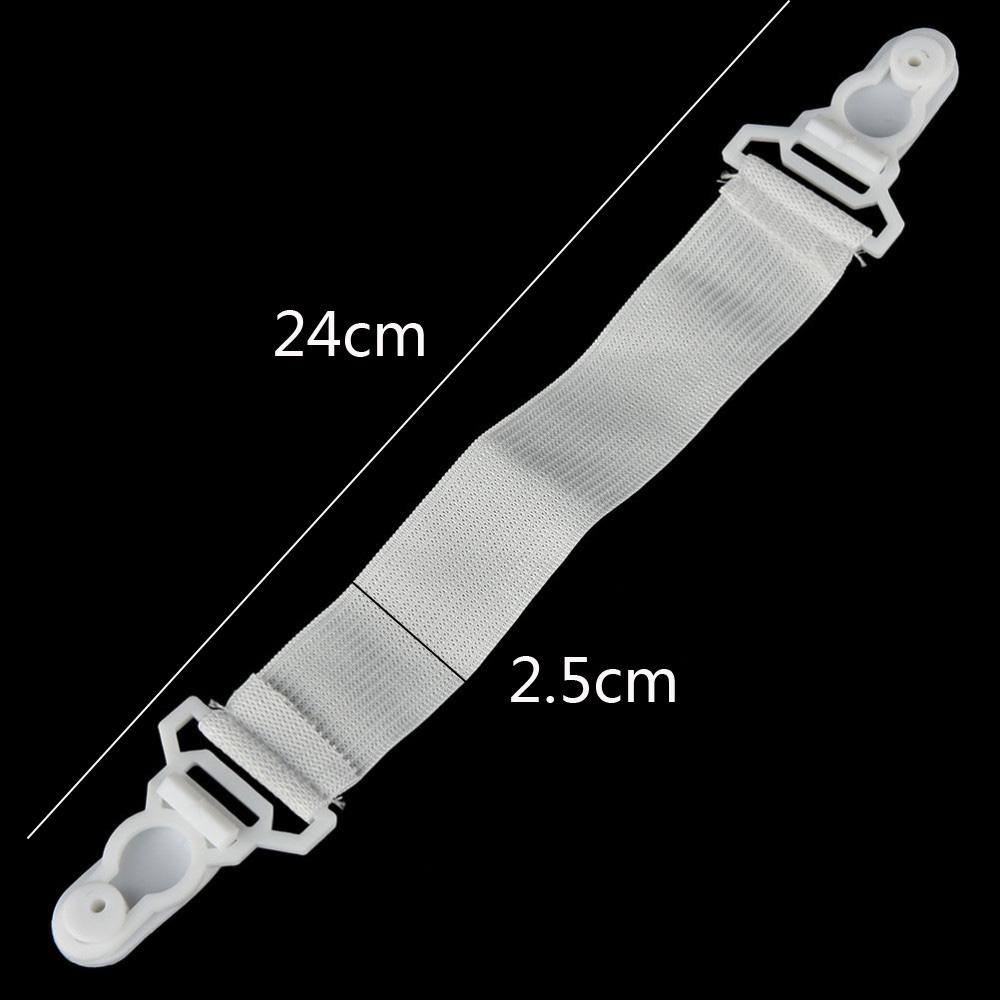 4 Pcs Fitted Straps Suspenders Bedding Holder Elastic Belt Mattress Clip Grippers Bed Sheets Buckle