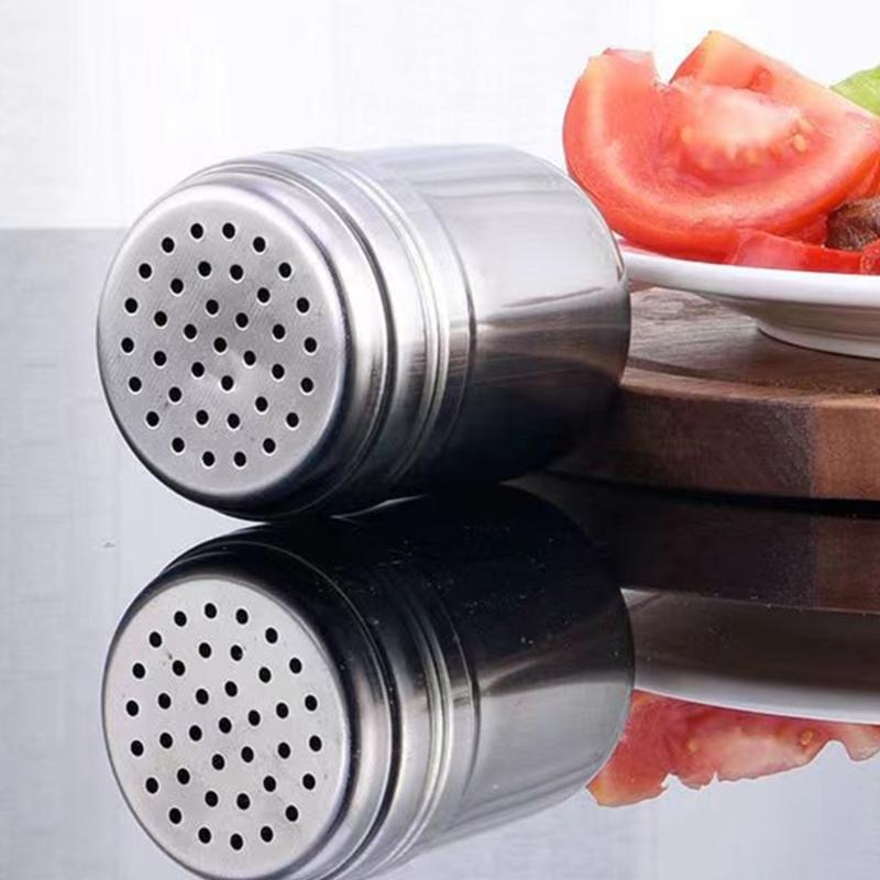 Stainless Steel Spices Storage Jar Kitchen Spices Tool Fashion Seasoning Container Suitable for Cooking Enthusiasts