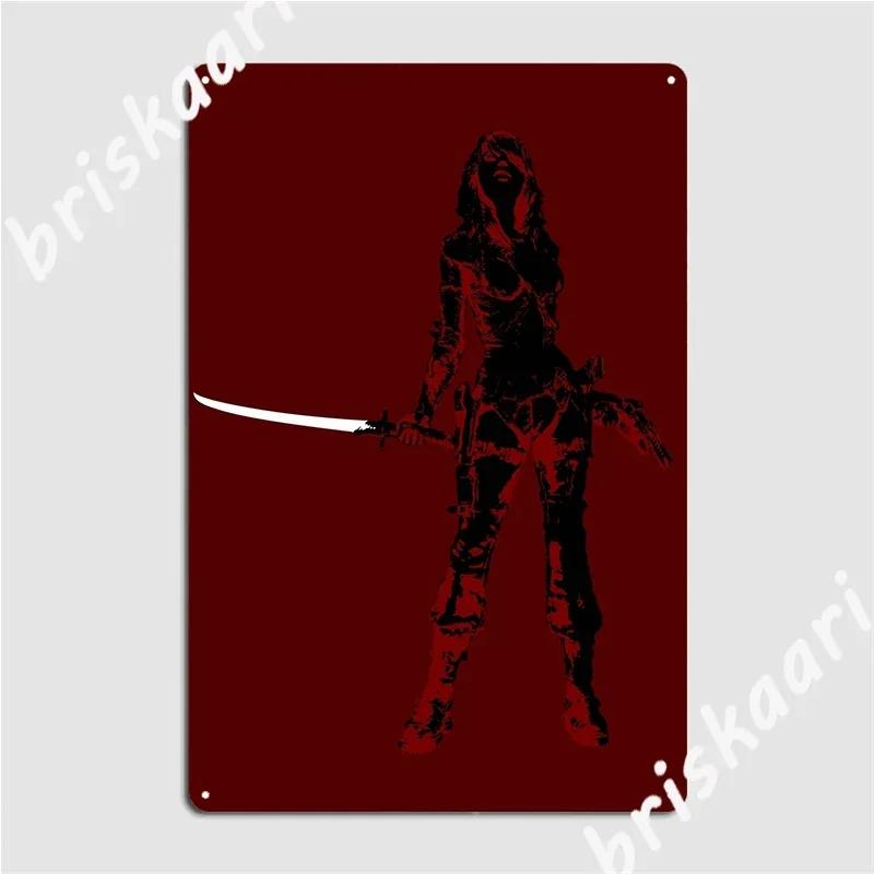 Rubi Malone Metal Plaque Poster Home Designer Cinema Create Mural Tin Sign Poster 20X30CM