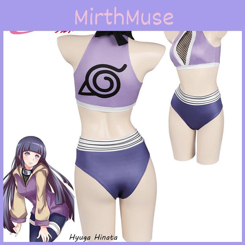 Натхненний Х'юґа Хінатою купальник Наруто Косплей костюм з фіолетової поліестерової тканини