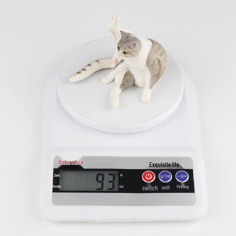 British Shorthair Kitten Simulation Toy - Cute Cognitive Birthday Gift for Kids