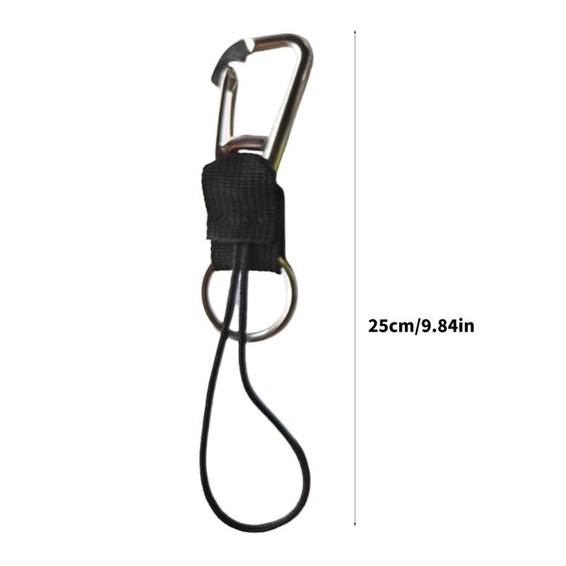 Diving Safety Strap Diving Camera Lanyard with Stainless Buckle for Underwater Photography Freediving Lanyard