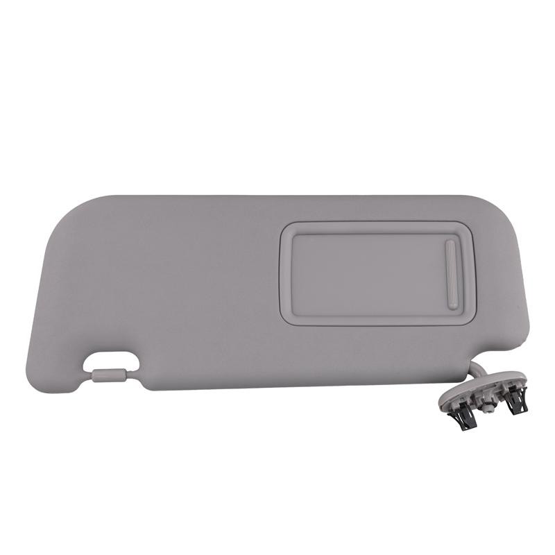 A58X-Car Sunshield Sunvisor Interior Sun Visor For Toyota Yaris 2008-2013 Dark Gray Left