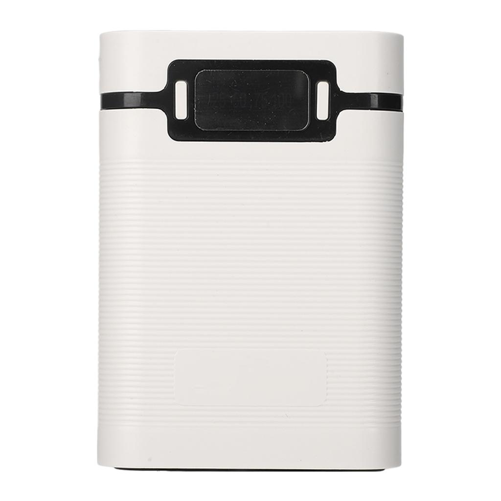 Battery Charger Outer Case 4pcs 18650 Batteries Dual USB Solderless LED Function Portable DIY Power