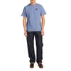 Timberland Woven Badge Solid Color Pullover T-Shirt Men tops TB0A42P5B881