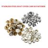 15mm Stainless Steel Boat Cover Canvas Furniture Snap Fastener Repair Kit w/Tool