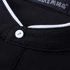 In Stock: Men's Slim Fit Combed Cotton Stand-Up Collar Short Sleeve T-Shirt - Trendy Casual D7121