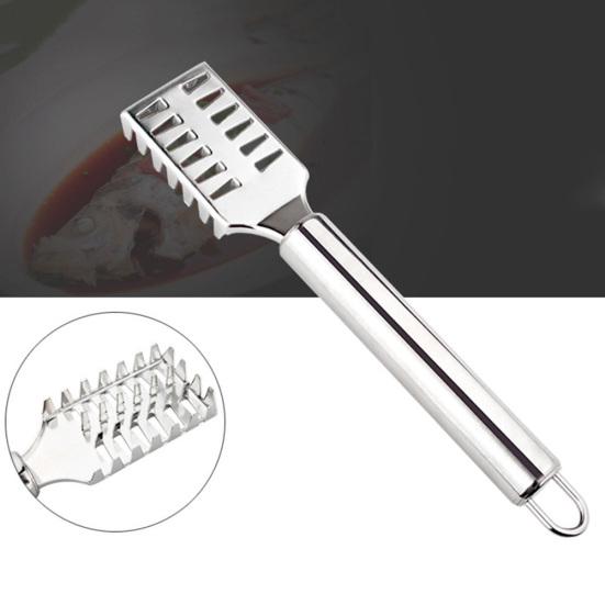 Ryby ze stali nierdzewnej Scale Remover Cleaner Scaler Scraper Kitchen Peeler Tool