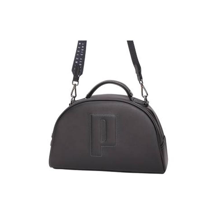 

New PUMA Synthetic Leather Portable Crossbody Bag Shoulder Bag Regular Women s Black 078167-01 27.4*8.9*19.1CM