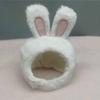 Pet Rabbit Ear Plush Hat Easter-Themed Bunny Ear Headband Funny Headdress for Cats Dogs Pets Photography Supplies Accessories
