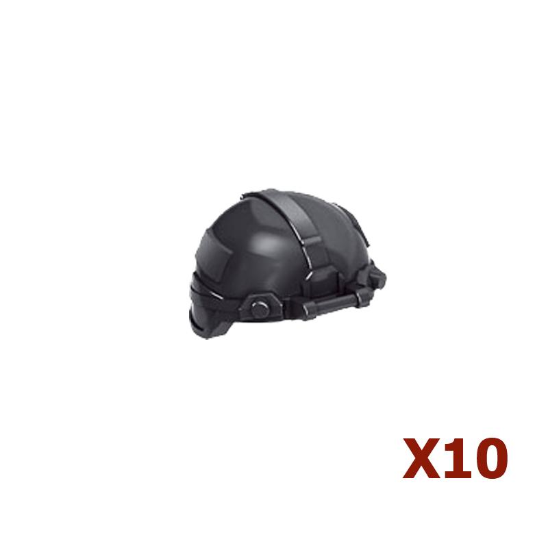 Military Soliders Figure Waffen Building Block German US Helmet Goggle Bazooka Anti Tank Rocket Launcher Flamethrower Brick Toys