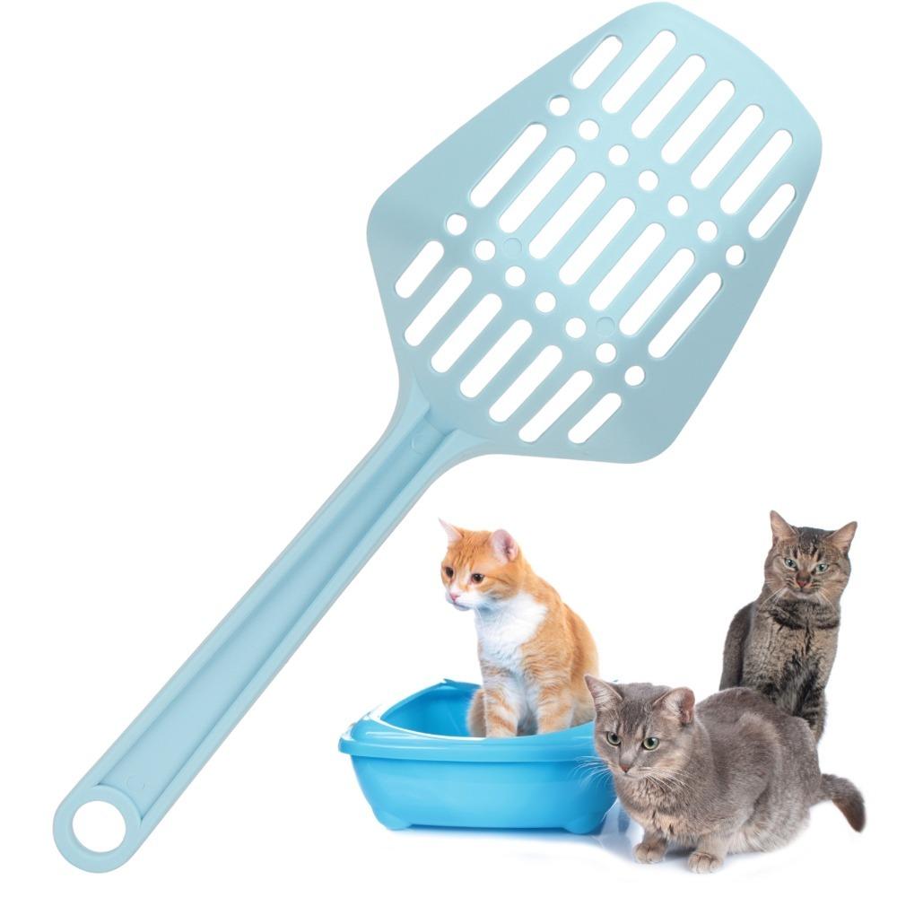With Back Hook PP Triangle Large Cat Litter Scoop Deep Shovel Pet Litter Shovel  Cat Litter Box