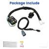 Ac29-Towing Hitch 4-Pin Trailer Wiring Harness 56170 For Honda Pilot 2012-2015 Harness Kit
