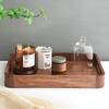 Nordic Black Walnut Wooden Tray