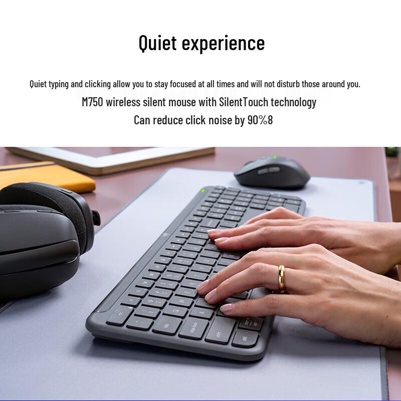 

Logitech MK950 for Business Wireless Keyboard and Mouse Combo