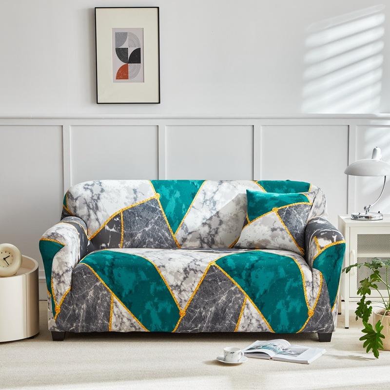 Anti Slip and Dust Proof Fabric Sofa Cover Cloth Ins Wind Elastic Sofa Cover Sofa Towel All Inclusive for All Seasons