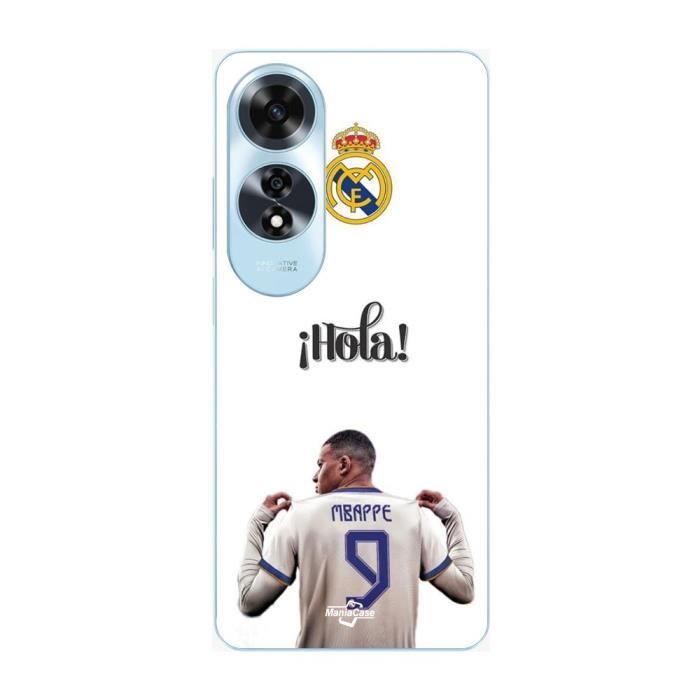 Coque pour Oppo A60 Kylian Mbappe Real Madrid 9 Hola Maniacase
