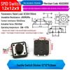 4-Pin Vertical Micro Touch Button Switch for Induction Cooker, 6x6x5mm SMD