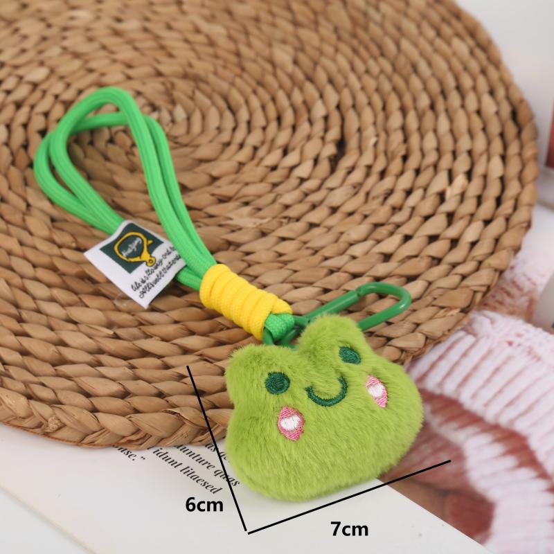 Yellow Duck Plush Keychain Charm