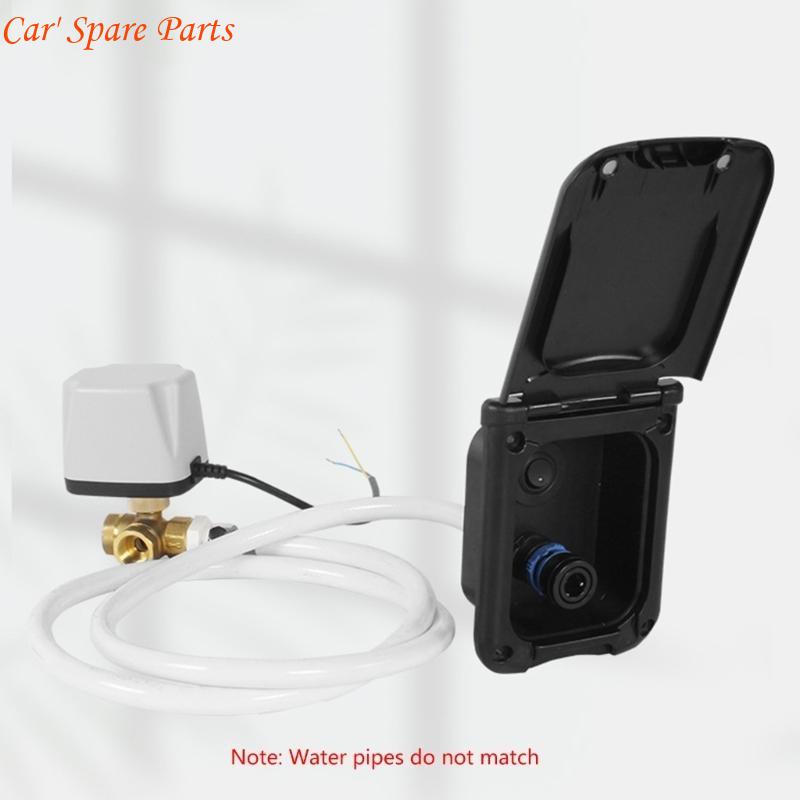Y4UA RVs Water Inlet Connection RVs City Water Inlet RVs Water Fill Inlet RVs Water Hose Connector for Campers Motorhome