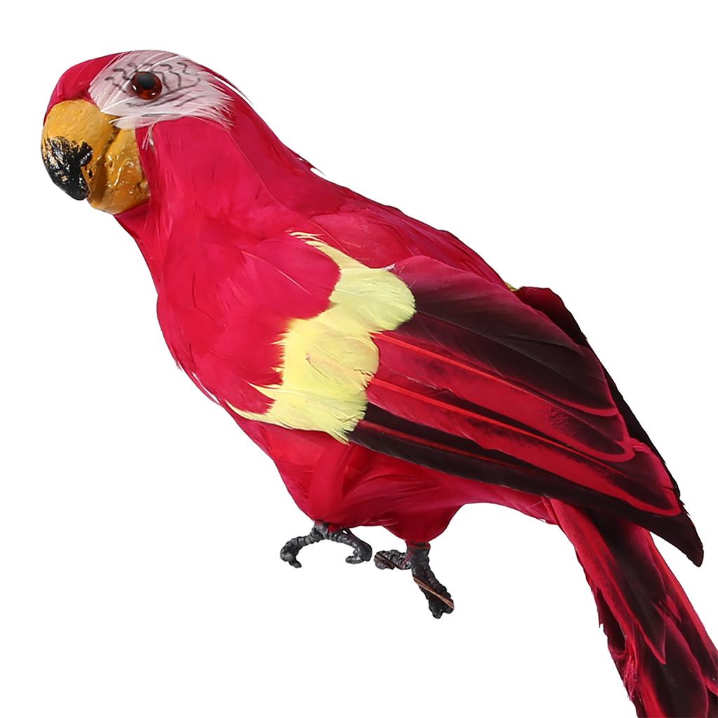 Simulare Papagal cu Pene Pasăre Artificială Frumoasă Decor Petrecere Grădină Acasă