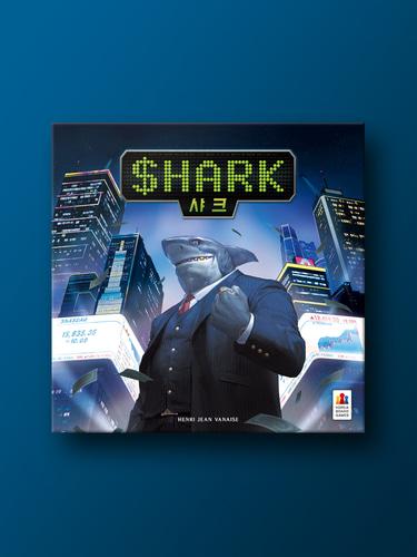 Shark Stock Market Strategy Board Game - Corporate Takeover and Finance Economy Tabletop Game