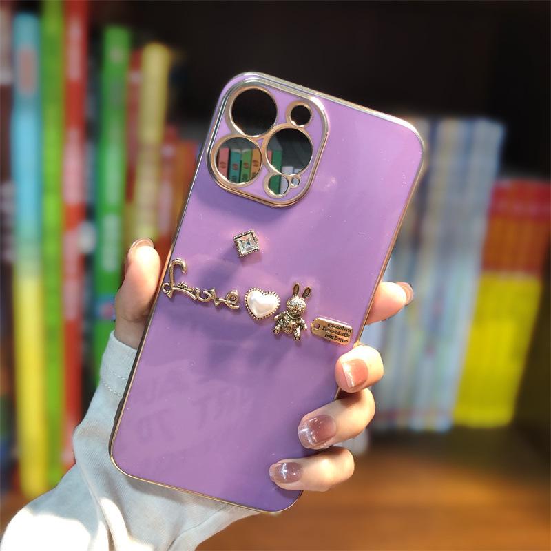 3D Silicone Soft Shell Anti-fall Case for Vivo IQOO Neo 8 Mobile Phone