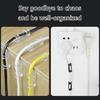 Self Adhesive Cable Organizers Wire Clamp Manager for Secure and Clean Wire Management Home or Work