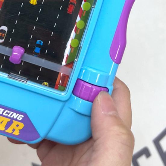 Children Handheld Games Console Toy Interesting Avoid Obstacles Racing Car Adventure Level Game Relieve Boredom & Stress Relief Racing Toy