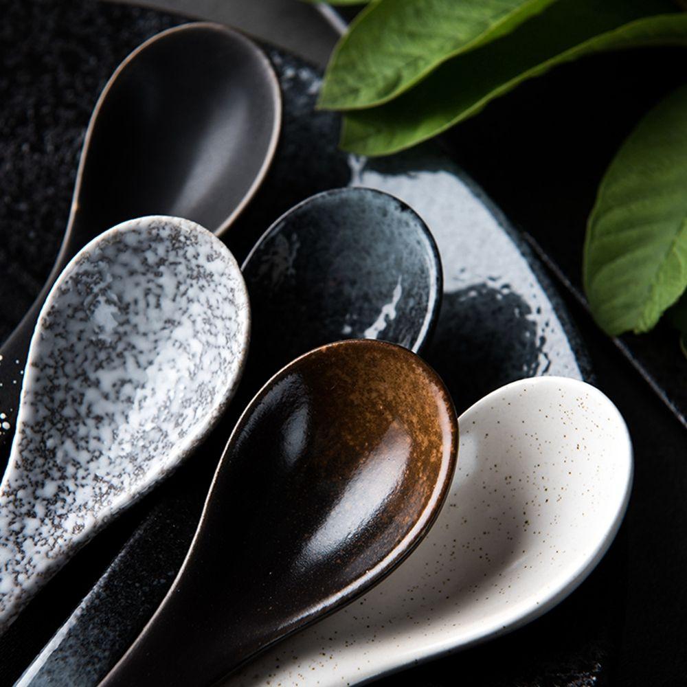 Creative Cooking Utensil Tool Restaurant Household Tableware Teaspoon Soup Spoon Rice Spoons