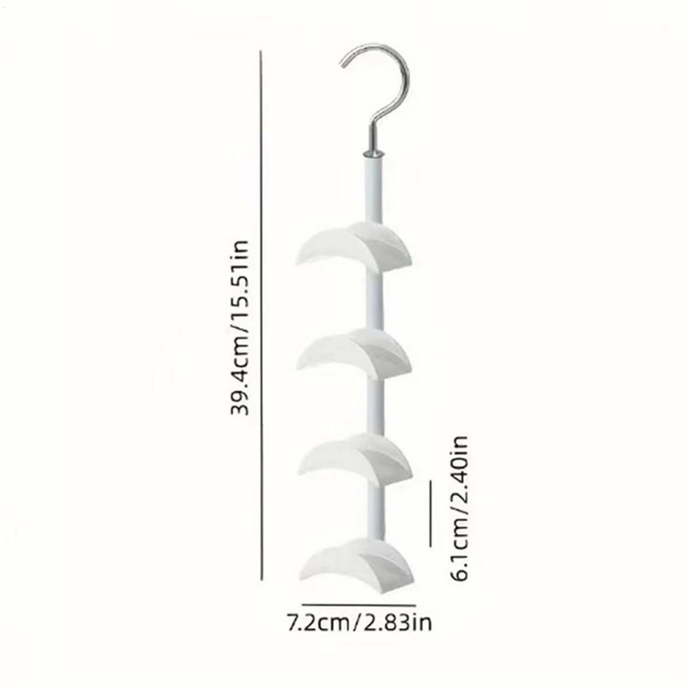 Purse Hanger Tote Bag Organizer Closet Rotating Room Organization Backpack Holder for Tote Vest Bra Tie Belt Shawl Hat Underwear