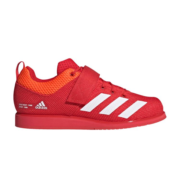 

adidas Powerlift 5 Vivid Red Impact Orange Unisex Sneakers Cloud-White GY8921