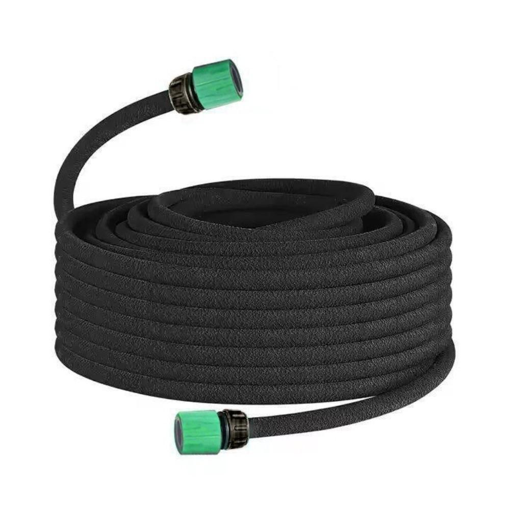Quick Connect Porous Soak Hose Anti-Aging Permeable Pipe Micro Drip Irrigation Hose  Lawn Watering