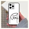 F-Flork Cute Funny Meme Phone Case For Apple iPhone 15,14,13,12,11,Pro,X,XS,Max,XR,Plus,Mini Soft Black Cover