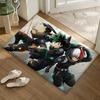 My animeHero A-Academia Floor Mat Soft Flannel Non-Slip Door Mat - Thickened Rug for Living Room Home Decor