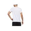 adidas Sport Lifestyle Serie Atmungsaktiv Gerader Schnitt Lässig Bedrucktes Kurzarm-T-Shirt Herren Oberteile Weiß FK4410