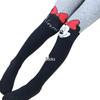 Korean Style Cotton Knit Children's Tights - Cartoon Stitch Design for Girls (Spring/Autumn) Fashion Dance Leggings.