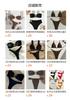 1011 European and American new leopard print sexy triangle cup low waist women's swimsuit bikini swimsuit