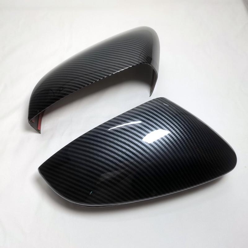For Toyota C-HR CHR  2024 ABS Fiber Rear View Cover Trim Rearview Mirror Case Cap Overlay Protection Stick Car Accessories