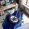 Football Club F.C Pattern Rug, Indoor/Outdoor Mat, for Picnic, Gameroom, Bedroom, Office, Living Room, Home Decor Carpet, Birthday Gift