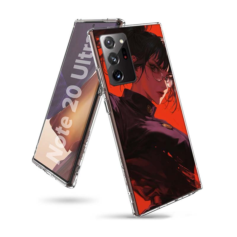Maki Zenin Jujutsu Kaisen Phone Case for Samsung A55 A35 A25 A15 A07 A05S A16 A17 A26 A36 A37 A56 A57 Galaxy Note 20 10 A50S A71