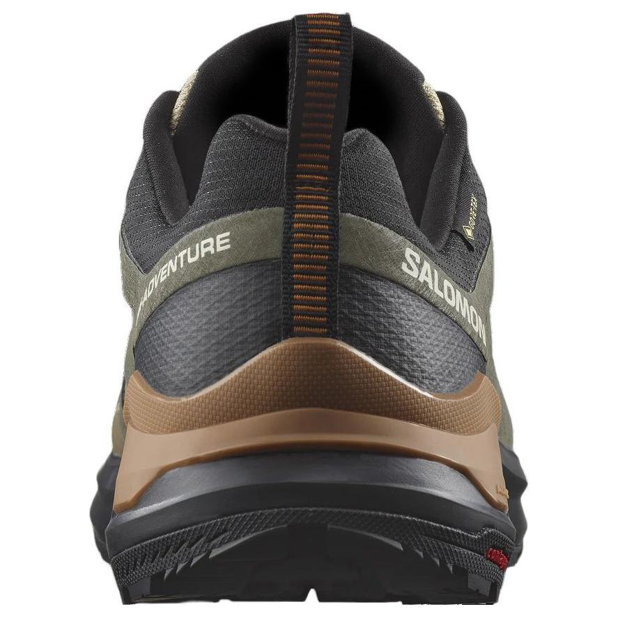 Salomon X-Adventure Comfortable Lightweight Slip-Resistant Waterproof Low-Top Trail Running Shoes Men sneaker Green Black 473213