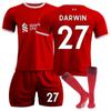 2324 Liverpool-Home Jerseys Children's Football Training Suit Set
