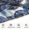1Pc Death Print Flannel Blanket, High quality Comfortable for All Seasons, Home Decor, Warmth and Comfort, Perfect for Christmas Gifts W155