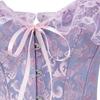 Women's Gothc Sexy Lingerie with Adjustable Belt Elegant Top Bustier Lace Corset Fashion Lace Bustier